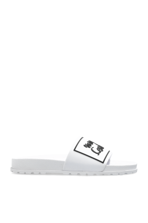 Versace Jeans Couture Slides with logo | Women's Shoes | Vitkac